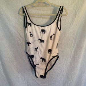 Vintage 80's Bathing Suit
